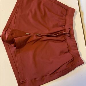 Athletic shorts. Size small. Rust color. Old Navy.